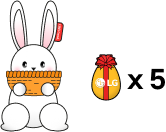 Collect 5 golden eggs